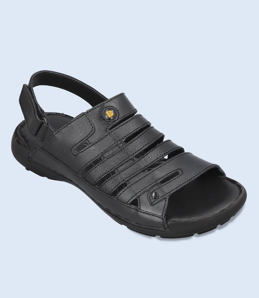 BM5857-BLACK-Men Sandals