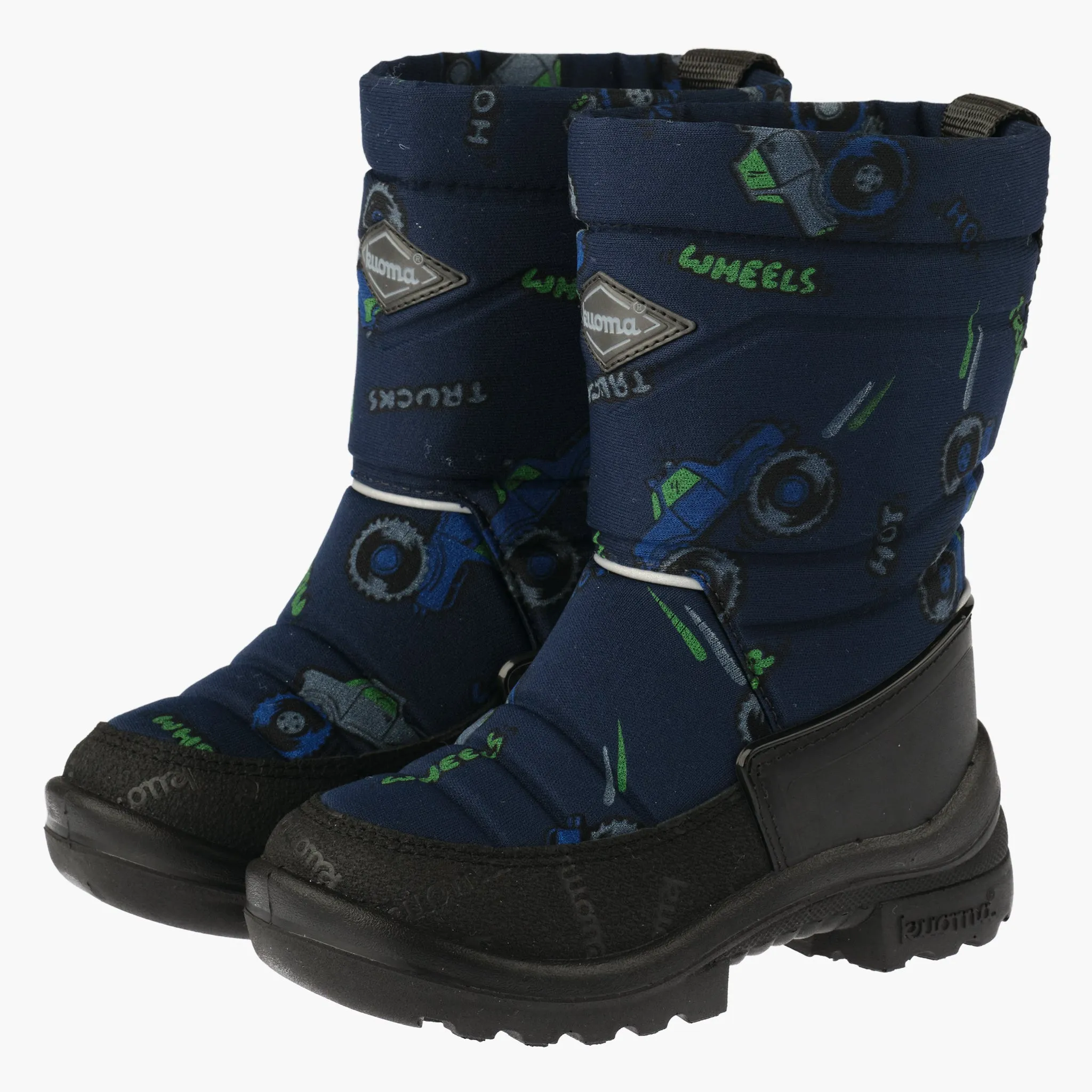 Kids´ winter boots Putkivarsi, Blue Monster